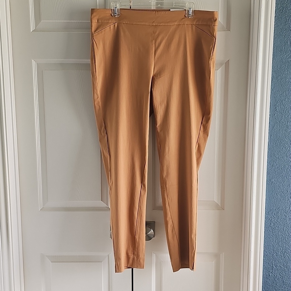 NEW JM Collection Plus Size Pull On Cambridge Pants Canyon Trail 1X - Picture 15 of 15